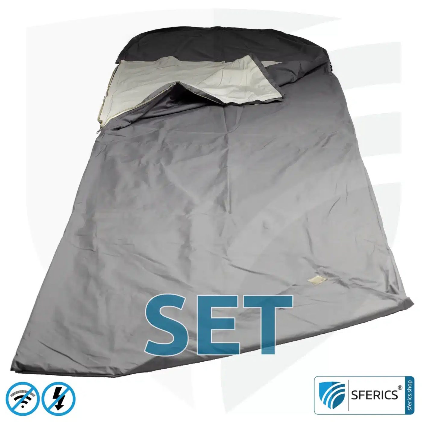 Electrosmog PRO sleeping bag set